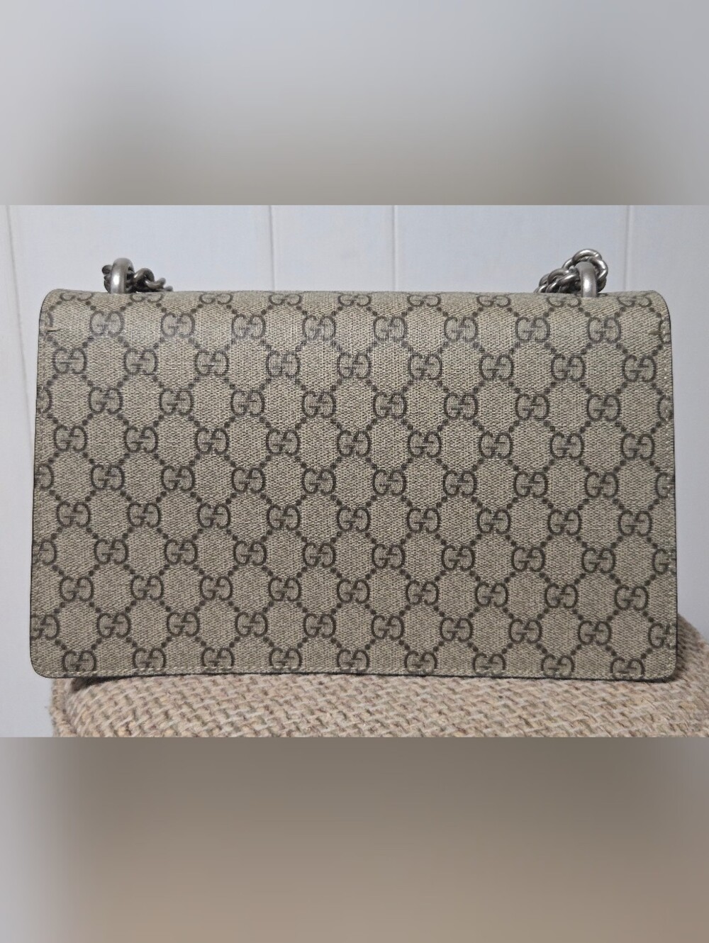New Beige Dionysus Style Shoulder Bag Unbranded READ DESCRIPTION - Picture 11 of 12